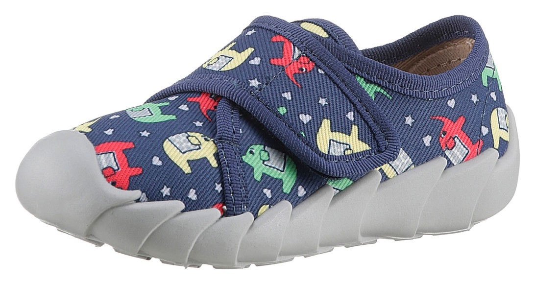 Elefanten Hausschuh Star Stan navy multi