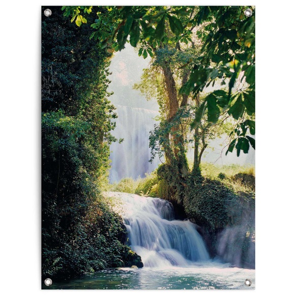 Reinders! Poster »Wasserfall«, Outdoor für Garten oder Balkon