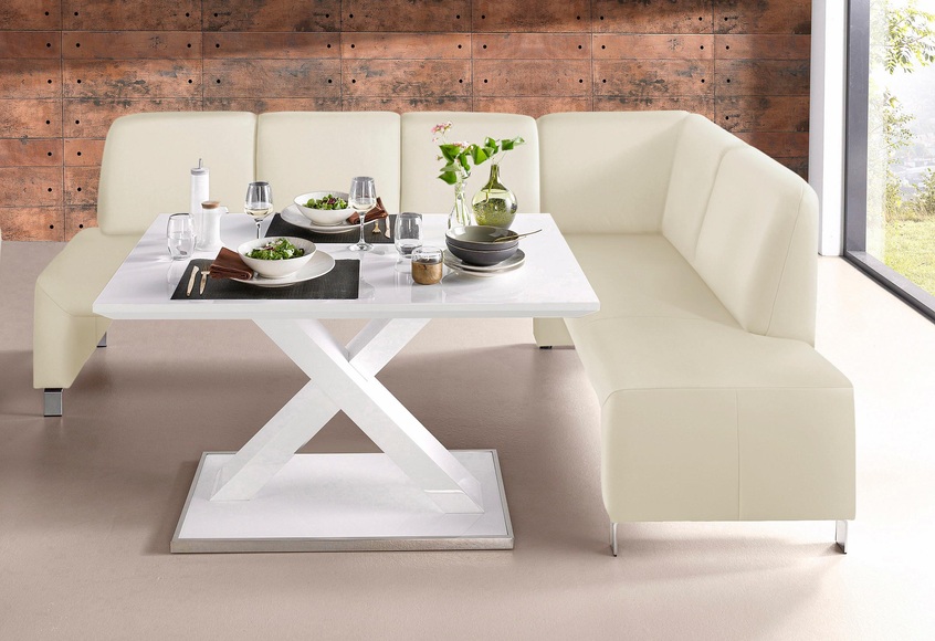 exxpo - sofa fashion Eckbank »Intenso«, Frei im Raum stellbar