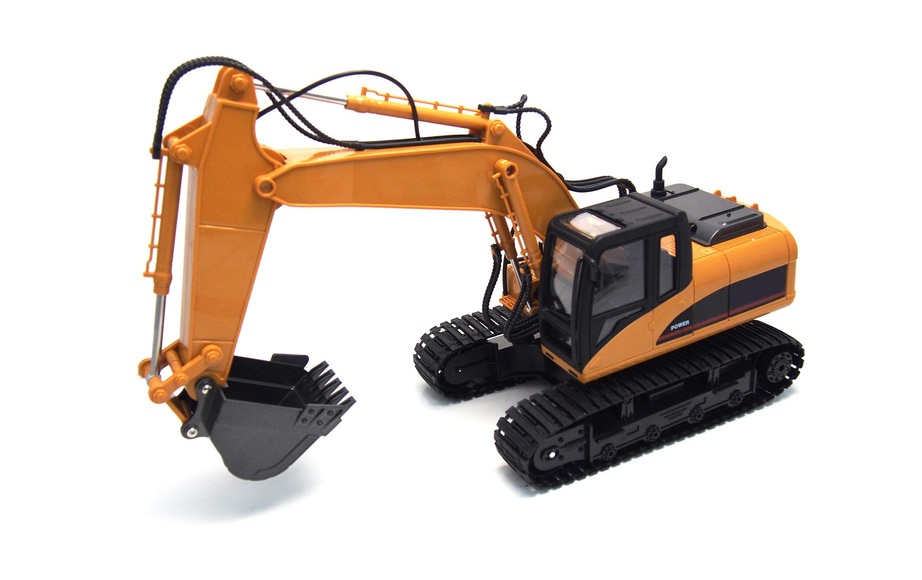 Amewi Bagger RTR mit Metallschaufel, Antrieb