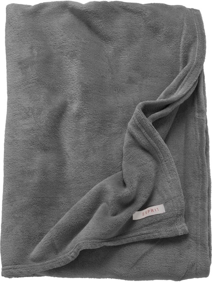 Plaid ´E-Mellows´ Esprit Dunkelgrau