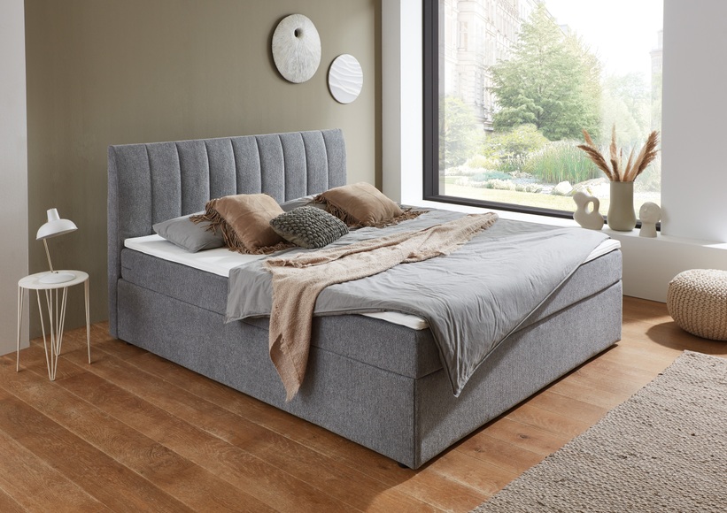 ATLANTIC home collection Boxbett »Alva«, wahlweise mit Matratze und Topper