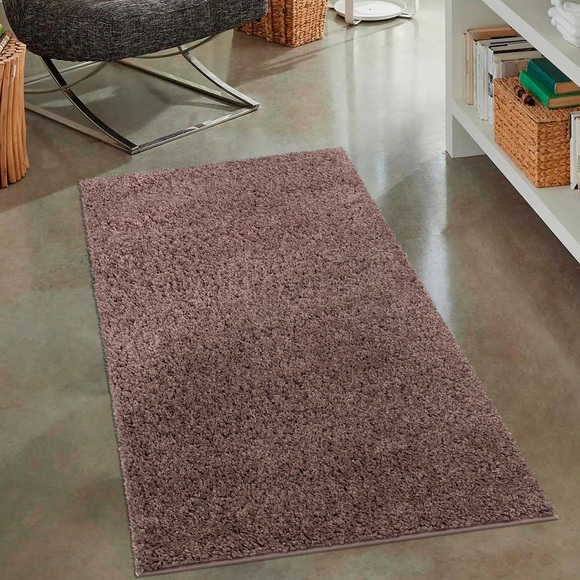 Carpet City Hochflor-Teppich »City Shaggy«, rechteckig, 30 mm Höhe, Teppich Einfarbig Uni, besonders flauschig-weich, ideal für Wohnzimmer & Schlafzimmer