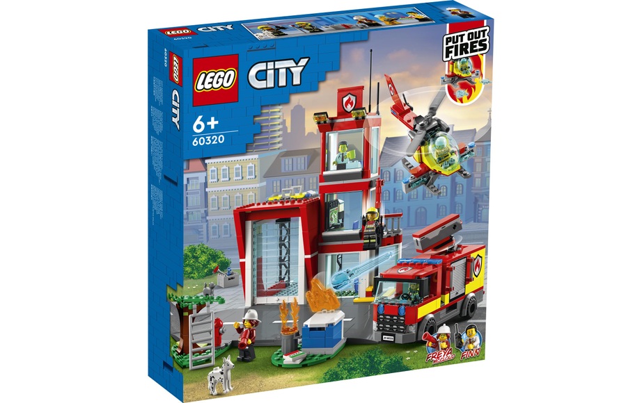 60320 City Feuerwache, Konstruktionsspielzeug