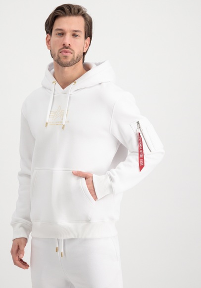 Alpha Industries Hoodie »Alpha Industries Men - Hoodies Basic Hoody ML Foil Print«