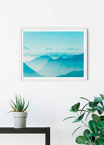 Komar Poster »Mountains View«