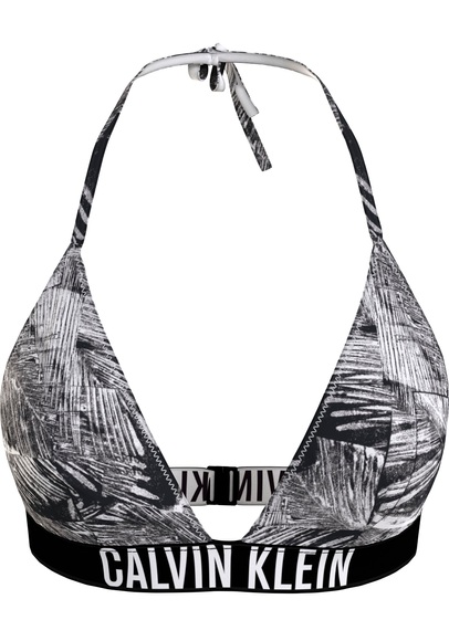 Calvin Klein Swimwear Triangel-Bikini-Top »FIXED TRIANGLE-RP-PRINT«, in gemusteter Optik