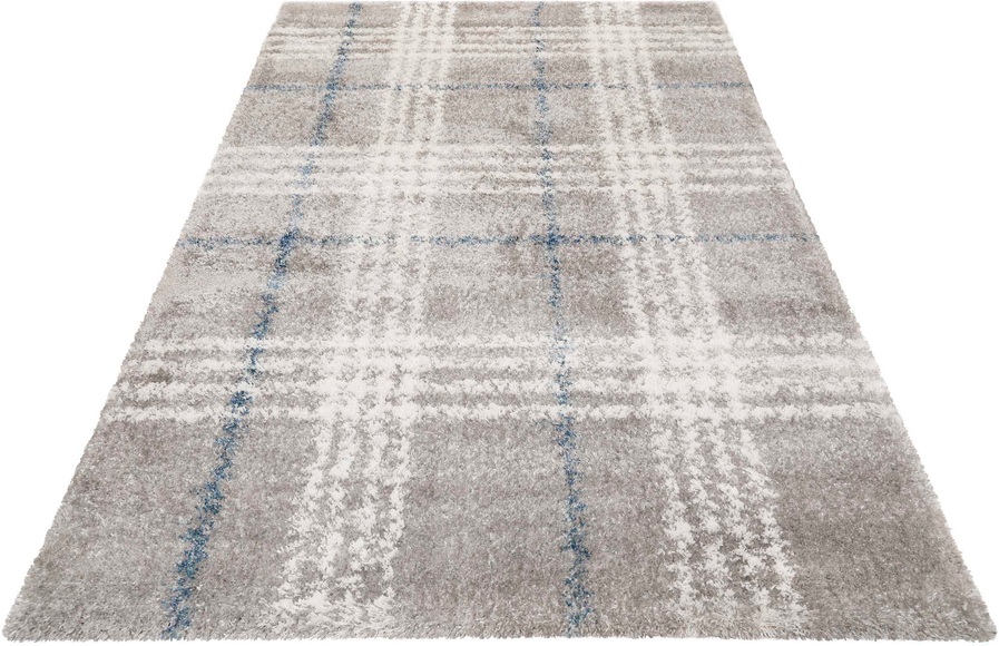 Esprit Teppich »Nora ESP-80336«, rechteckig, 30 mm Höhe, mit Karo-Muster