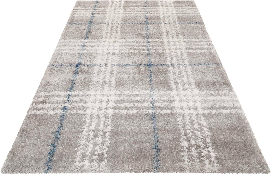 Esprit Teppich »Nora ESP-80336«, rechteckig, 30 mm Höhe, mit Karo-Muster