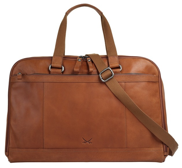 Sansibar Reisetasche, echt Leder