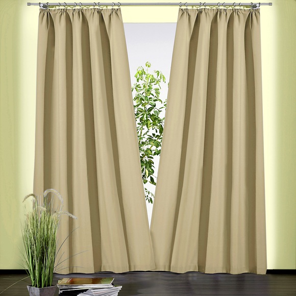Weckbrodt Vorhang »Sento«, (1 St.), Gardine, blickdicht, Baumwolle, matte Struktur, unifarben