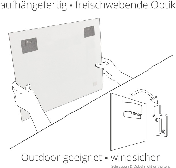 Artland Wandbild »Landungsbrücken Hamburg«, Hamburg, (1 St.), in vielen Grössen & Produktarten - Alubild / Outdoorbild für den Aussenbereich, Leinwandbild, Poster, Wandaufkleber / Wandtattoo auch für Badezimmer geeignet