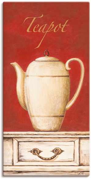 Artland Wandbild »Teekanne«