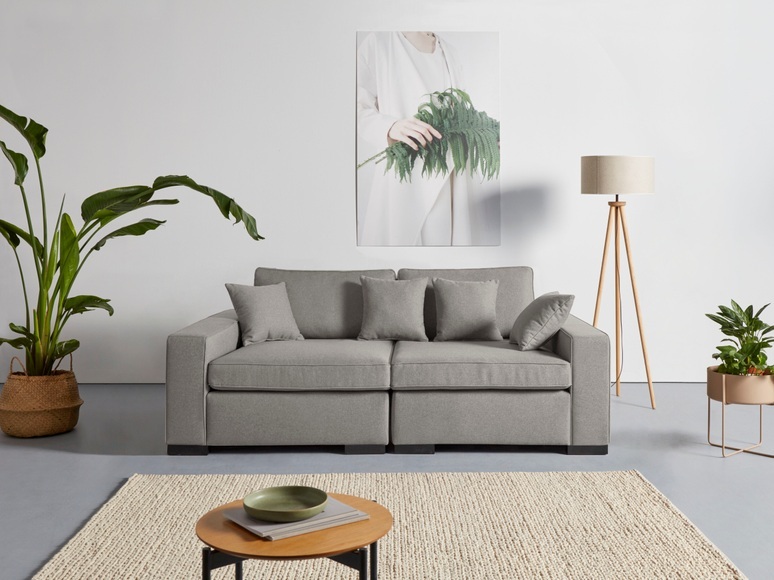 Guido Maria Kretschmer Home&Living 2-Sitzer »Skara«, Lounge-Sofa mit Federkernpolsterung, in vielen Bezugsvarianten, auch recycelt