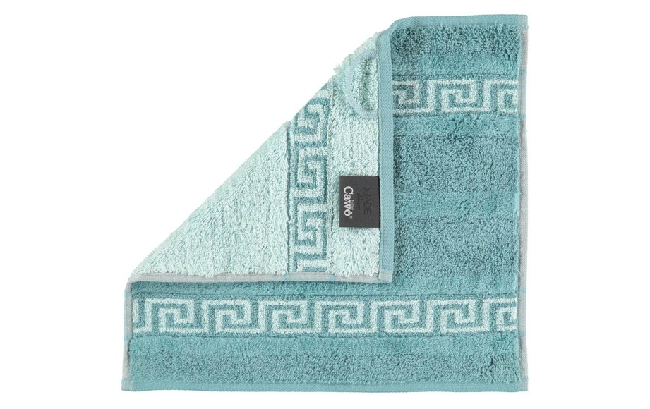 Cawö Waschlappen »Noblesse Duo jade«, (1 tlg.)