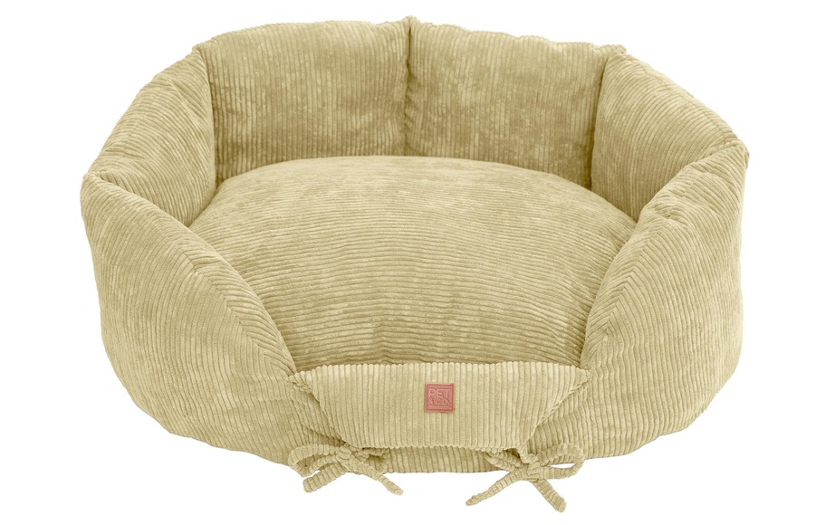 PET & Co. Hundebett Ronny Cord - Sand -