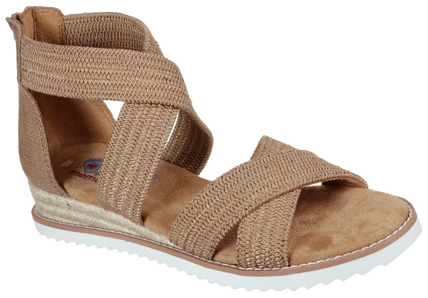 Skechers Sandale »DESERT KISS-«, mit Fersenreissverschluss
