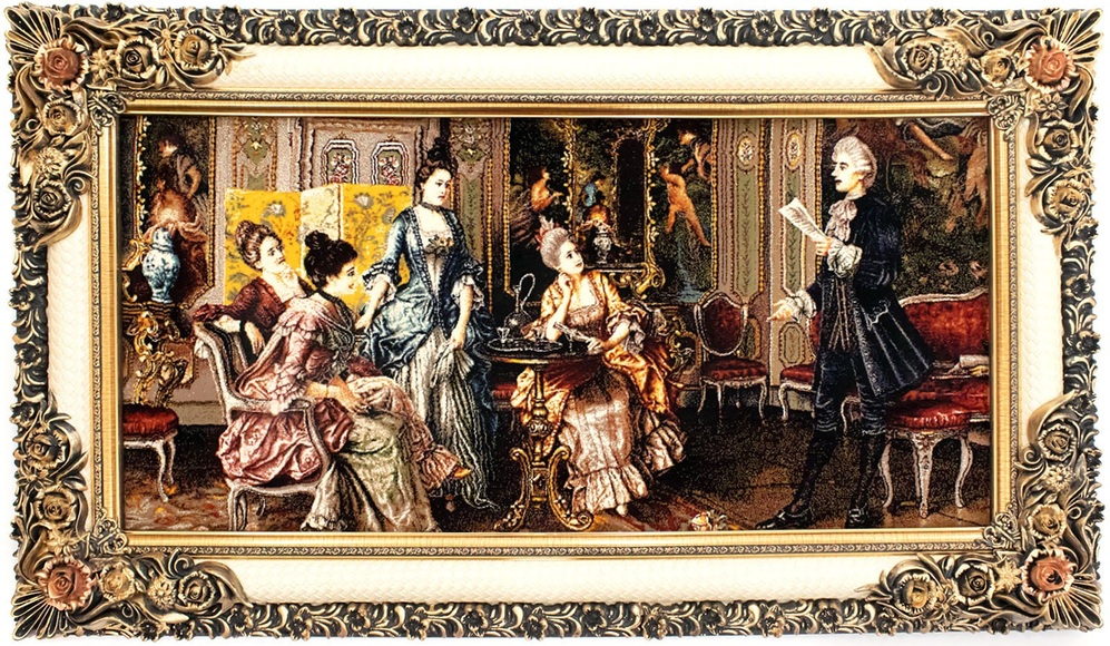 morgenland Wandteppich »Bild-Teppich Figurativ 120 x 70 cm«, rechteckig, 0,6 mm Höhe, besonders weich durch Microfaser