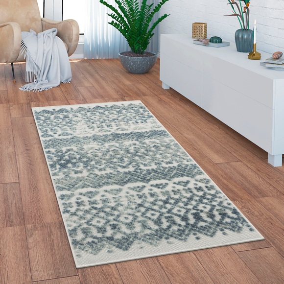 Paco Home Läufer »Stilo 864«, rechteckig, Hoch-Tief Effekt, Scandi, auch als Teppich, In- und Outdoor geeignet