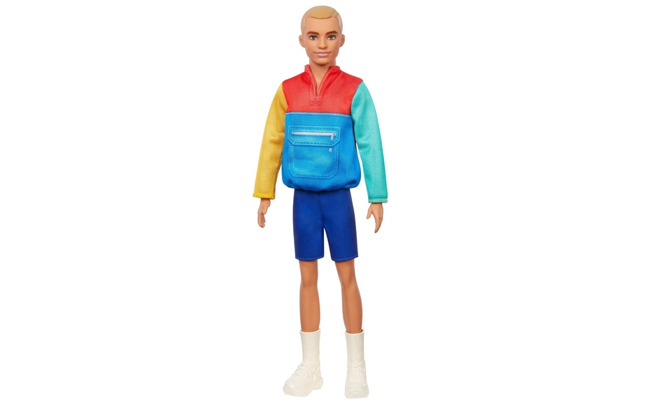 Ken Fashionista Farben Block Hoodie