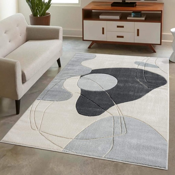 Carpet City Teppich »BONITO 7158«, rechteckig, Flachflor, Hochtief-Muster/ 3D-Effekt