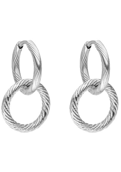 Purelei Paar Creolen »Schmuck Geschenk, Kii Elua, abnehmbare Einhänger, Earring-KiiElua«