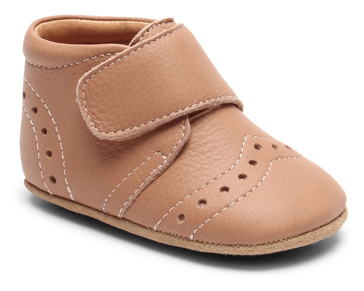 bisgaard Hausschuhe VELCRO PETIT in altrosa in Gr. 24