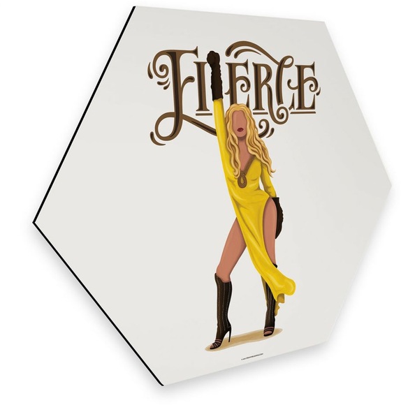 Wall-Art Metallbild »Pop Art Beyonce Fanartikel«