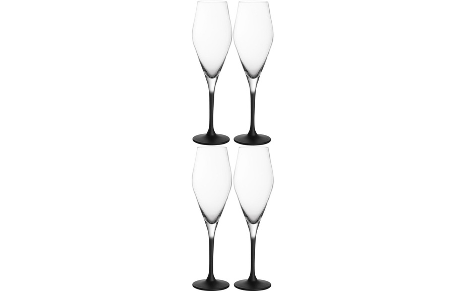 Villeroy & Boch Champagnerglas »Boch Champagnerglas Rock«, (4 tlg.)