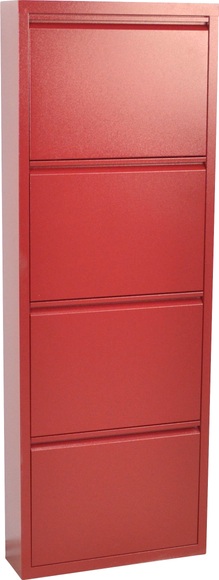 INOSIGN Schuhschrank »Melika«, aus Metall, 4 Schuhklappen, Höhe 139,5 cm