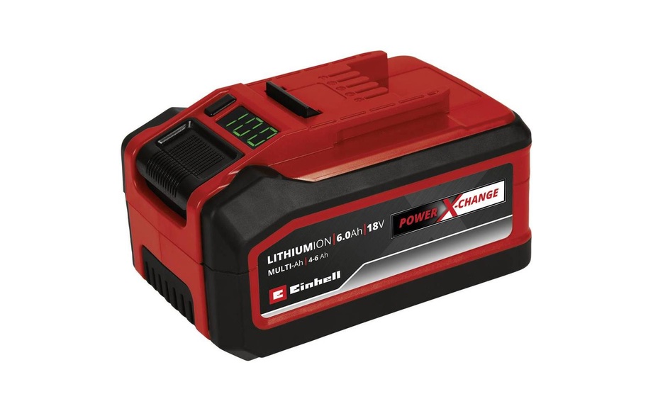 Einhell PXC Plus 18V 4-6 Ah Multi-Ah Power X-Change 4511502 Werkzeug-Akku 18 V 4 Ah, 6 Ah Li-Ion