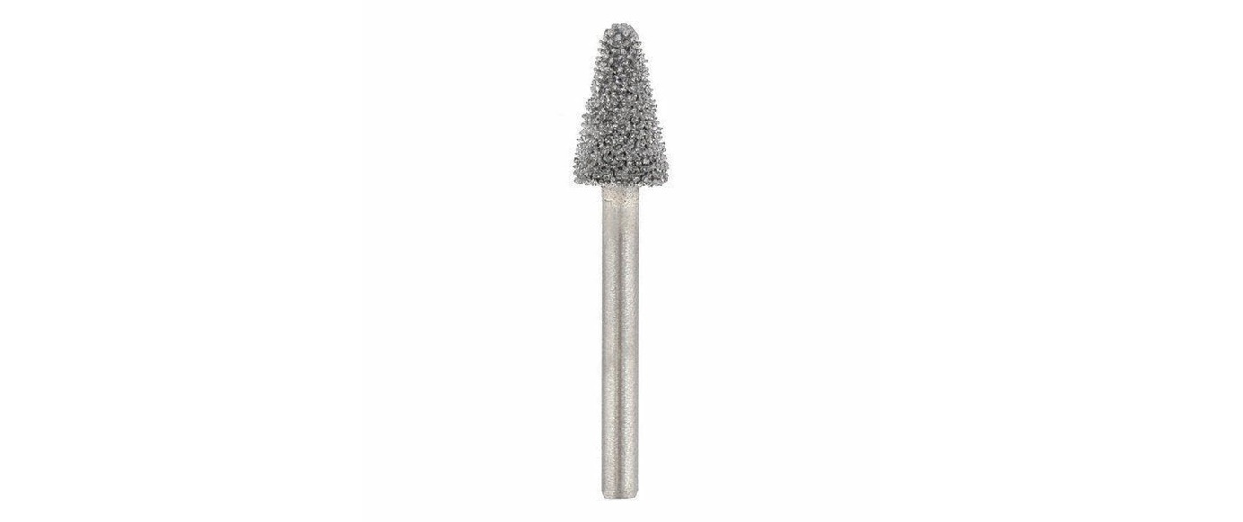 Gezahnter Wolframkarbid-Fräser mit Kegelspitze 7,8 mm Dremel 9934 Dremel 2615993432 Kugel-Durchmesser 7.8 mm Schaft-Ø