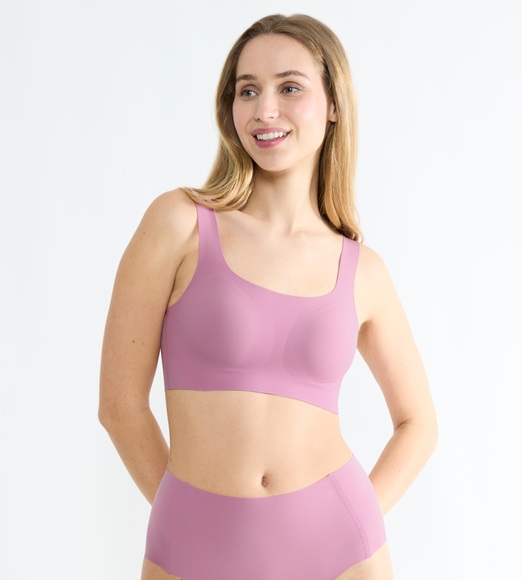 sloggi Bustier »Zero Feel 2.0«, nahtlos und unsichtbar, herausnehmbare Pads, dehnbar, Microfaser