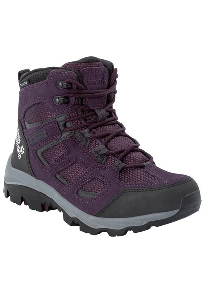 Jack Wolfskin Wasserdichte Wanderschuhe Damen Vojo 3 Texapore Mid Women 37.5 violett purple / grey