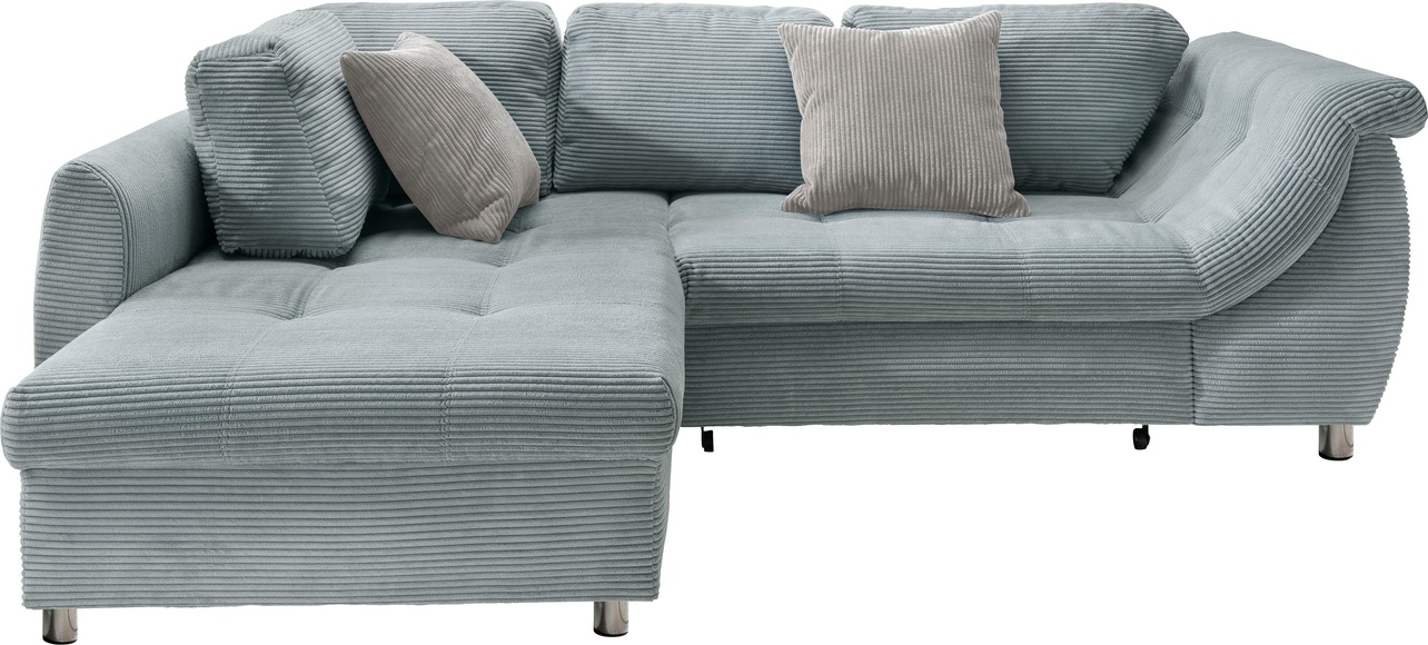 INOSIGN Ecksofa »Agira«, mit Bettfunktion und Zierkissen