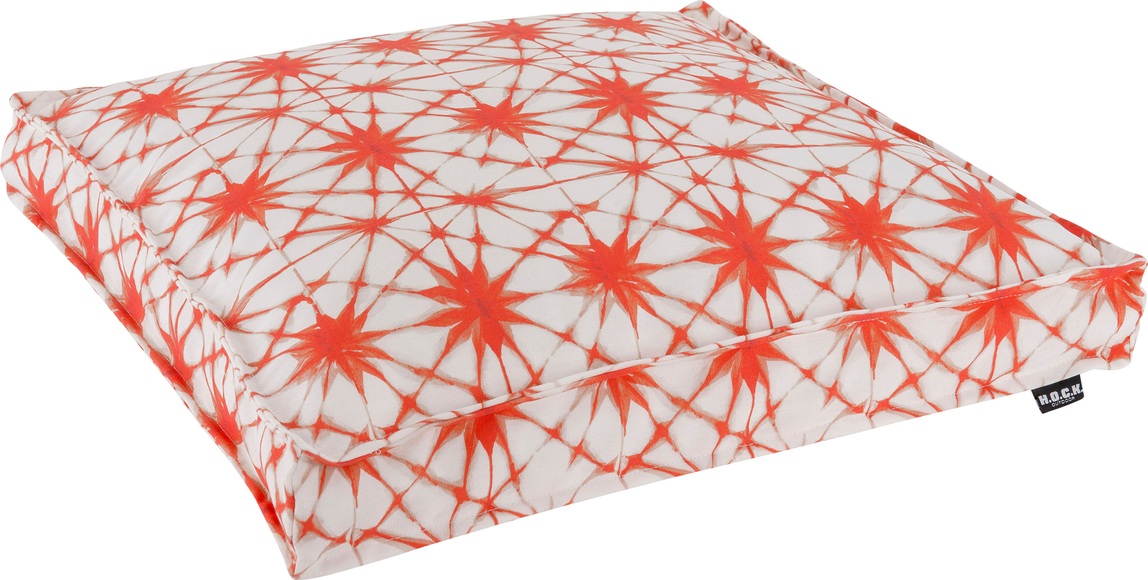 H.O.C.K. Sitzkissen »Badu Batik Saphire Outdoor«, wasserabweisend