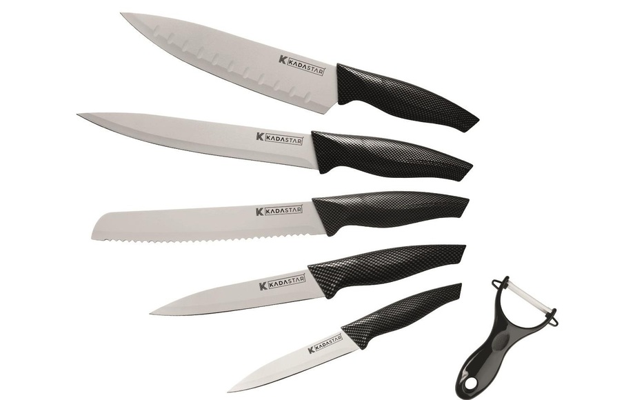 Messer-Set »Premium White 6«, (6 tlg.)