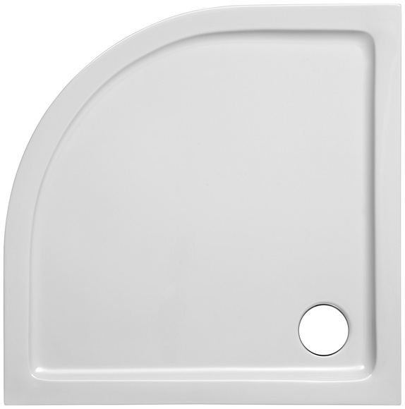 OTTOFOND Duschwanne »Set Viertelkreis Duschwanne«, 900x900/30 mm