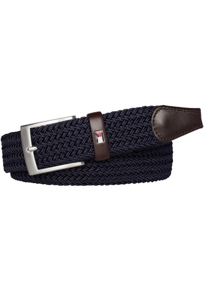 Tommy Hilfiger Herren Stoffgürtel, geflochten 105