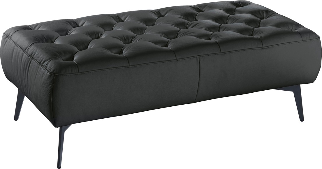 DELA Design Hockerbank »Alan«, mit Knopfheftung