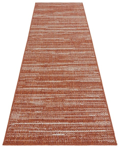 ELLE DECORATION Teppich »Mèlange«, rechteckig, 5 mm Höhe, In/- Outdoor geeignet, Wendeteppich, Meliert, Wohnzimmer, Balkon, Terrasse, Garten, Robust, Pflegeleicht, Flachgewebe