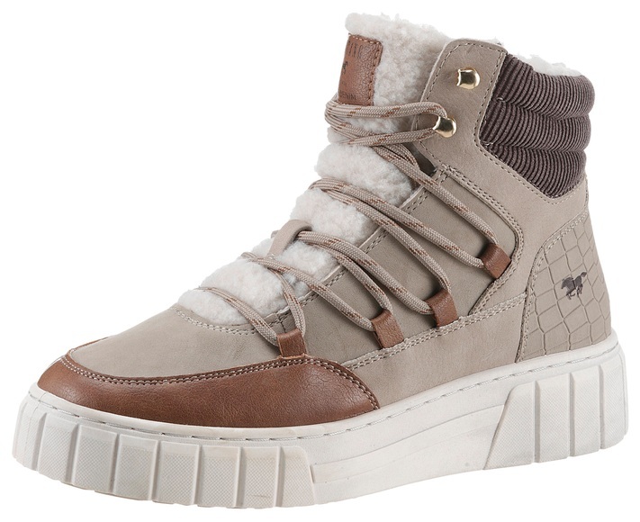 Mustang Shoes Winterboots, mit gepolstertem Schaftrand