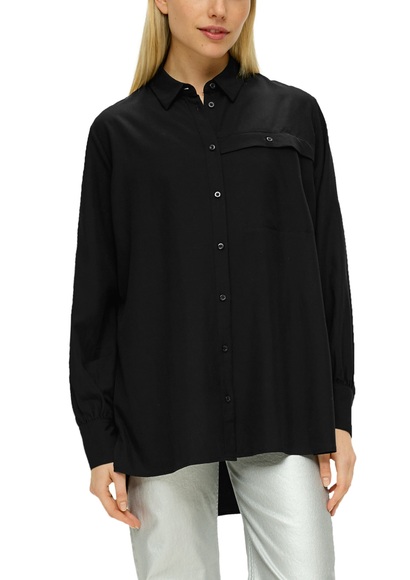 s.Oliver Hemdbluse, mit Brusttasche