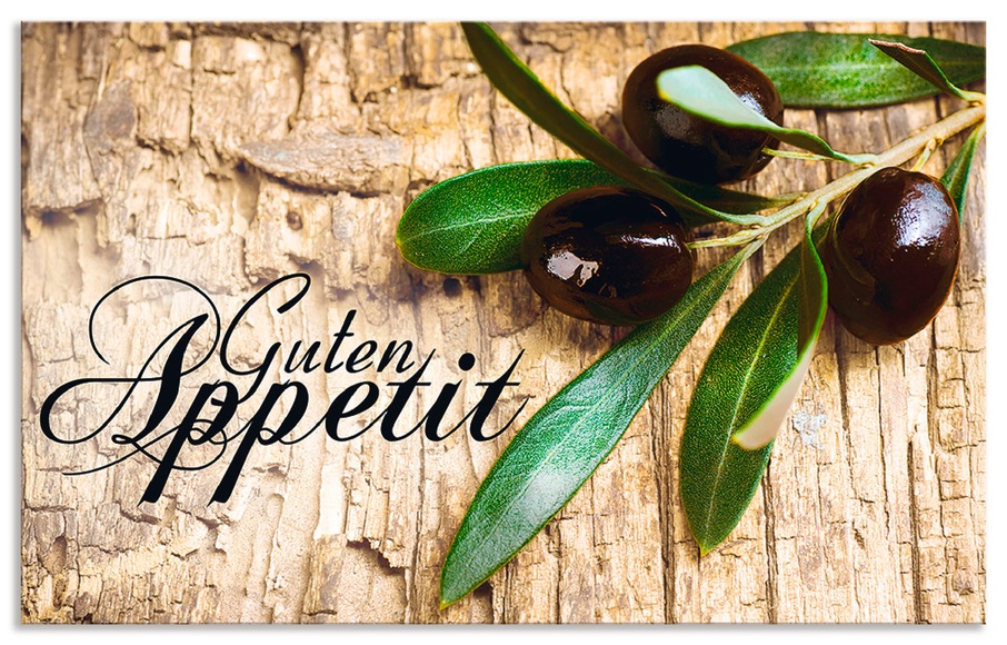 Artland Küchenrückwand »Oliven Guten Appetit«