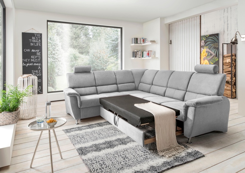Home affaire Ecksofa »Pisa«, mit Bettfunktion und Bettkasten