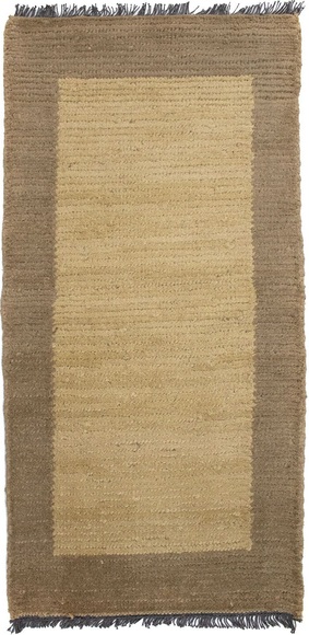 morgenland Wollteppich »Nepal Teppich handgeknüpft beige«, rechteckig, 18 mm Höhe, handgeknüpft
