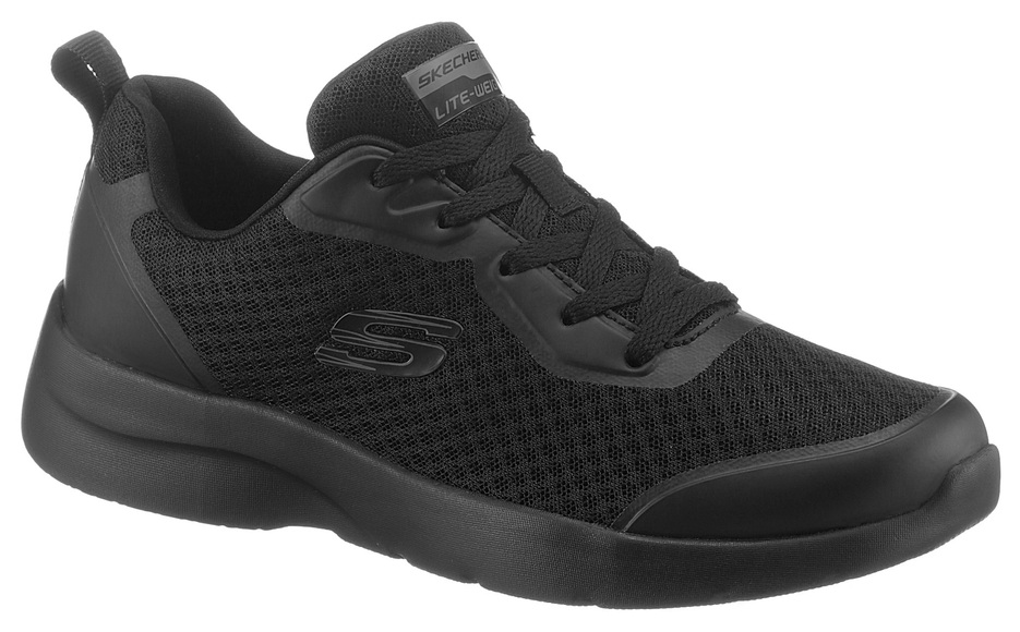 SKECHERS DYNAMIGHT 2.0 Schnürschuh für Damen schwarz