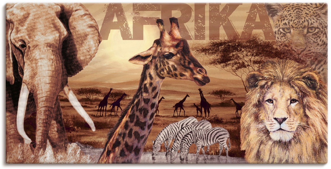 Artland Wandbild »Afrika«