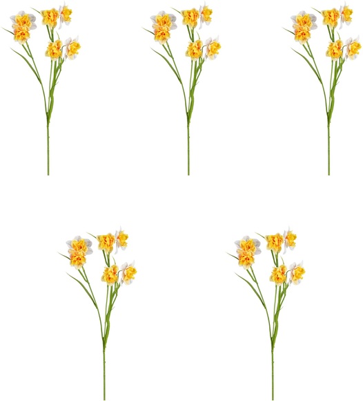 Creativ green Kunstblume »Narzisse«, (5 St.)