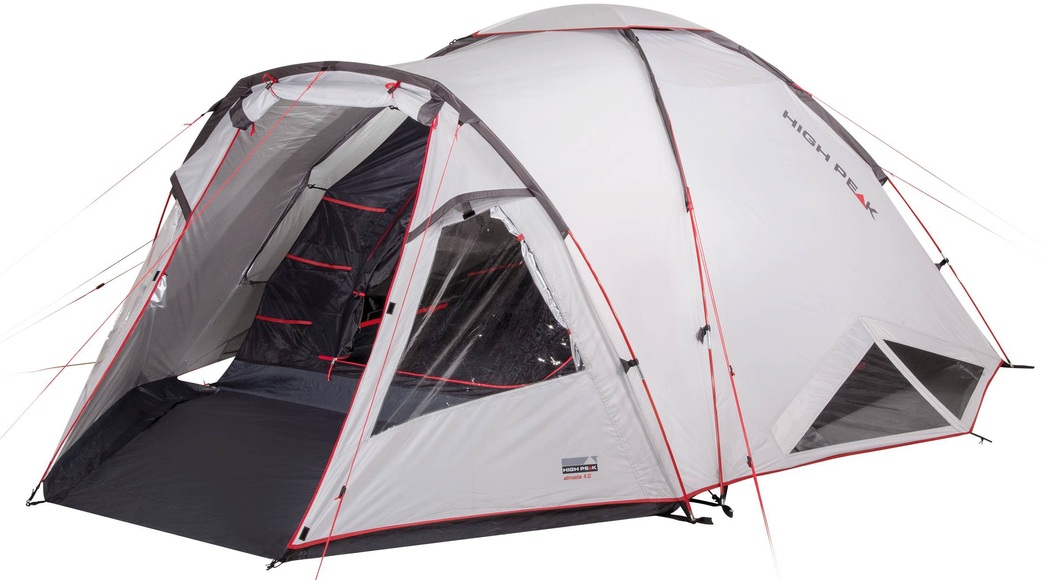 High Peak Kuppelzelt »Zelt Almada 4.0«, 4 Personen (mit Transporttasche)